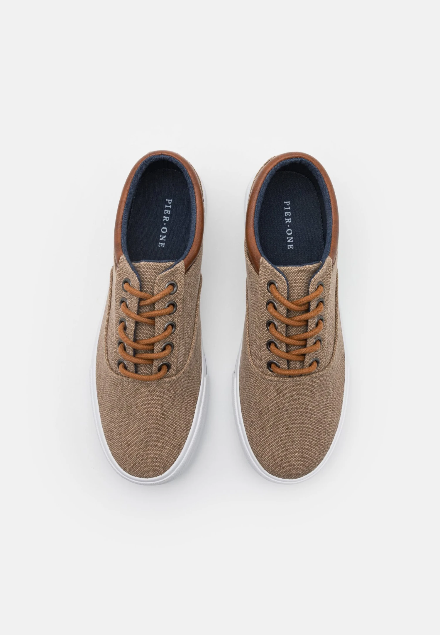 Pier One Sneakers Laag - Taupe 4 Pier One Sneakers Laag - Taupe - Afbeelding 4