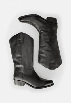 Cowboy-/Bikerlaarzen - Black -Mode Kleding Winkel eaaf4efa934e45a7ab25ef2d4f714c2b