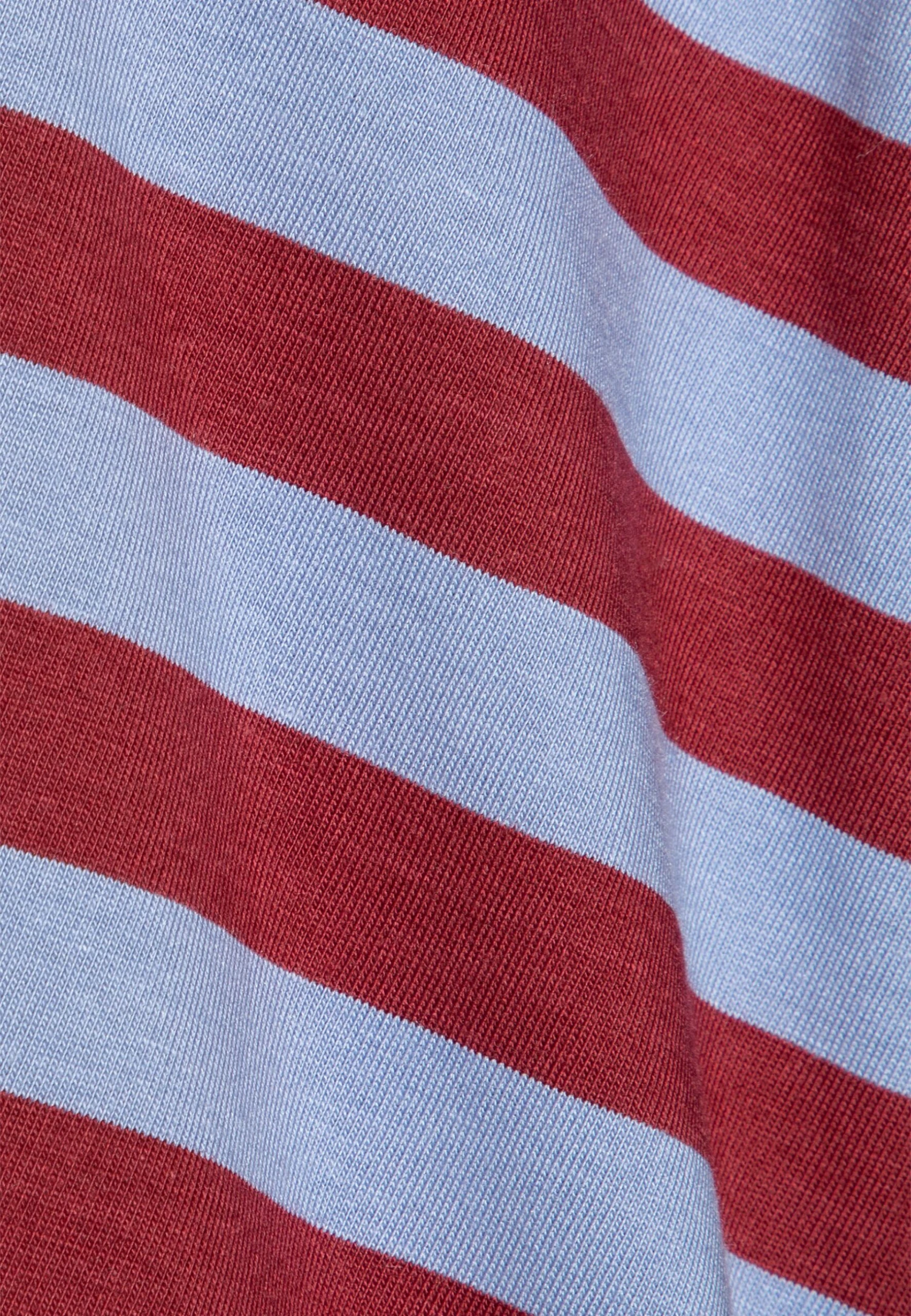 Monki Longsleeve - Dark Red/Blue 5 Monki Longsleeve - Dark Red/Blue - Afbeelding 5