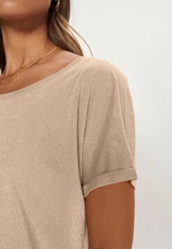 Mos Mosh Kay Tee - T-Shirt Basic - Gold 9 Mos Mosh Kay Tee - T-Shirt Basic - Gold -Mode Kleding Winkel f17c78270f854f128528074fdcbf0a3c