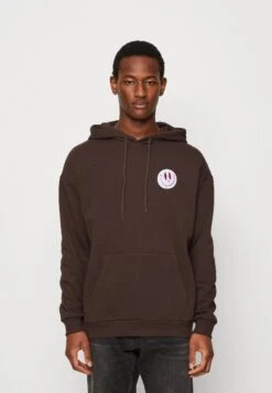 YOURTURN Unisex - Hoodie - Brown -Mode Kleding Winkel f2e8878d2d31437c8ad0182399f5020a