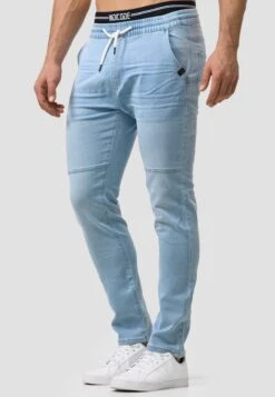 Indicode Jeans Fabrizio - Slim Fit Jeans - Dim Blue -Mode Kleding Winkel f75ca28c21e34a11ae9f403b2ea22aaf