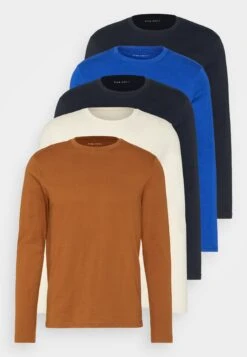 Pier One 5 Pack - Longsleeve - Blue/Off-White/Light Brown 18 Pier One 5 Pack - Longsleeve - Blue/Off-White/Light Brown -Mode Kleding Winkel f8bcd0956da54e15aa33a77c2a3ae444