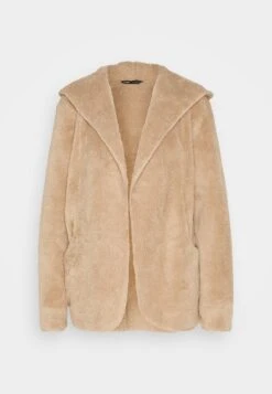 ONLY Onlcontact Hood Sherpa Coat - Lichte Jas - Humus -Mode Kleding Winkel f9ede749c8b64752b00a29e59dc5769a