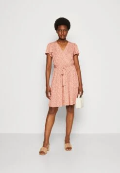 Anna Field Jurk - Brown/White -Mode Kleding Winkel fa805c900c004517ac0d4b31d97db635