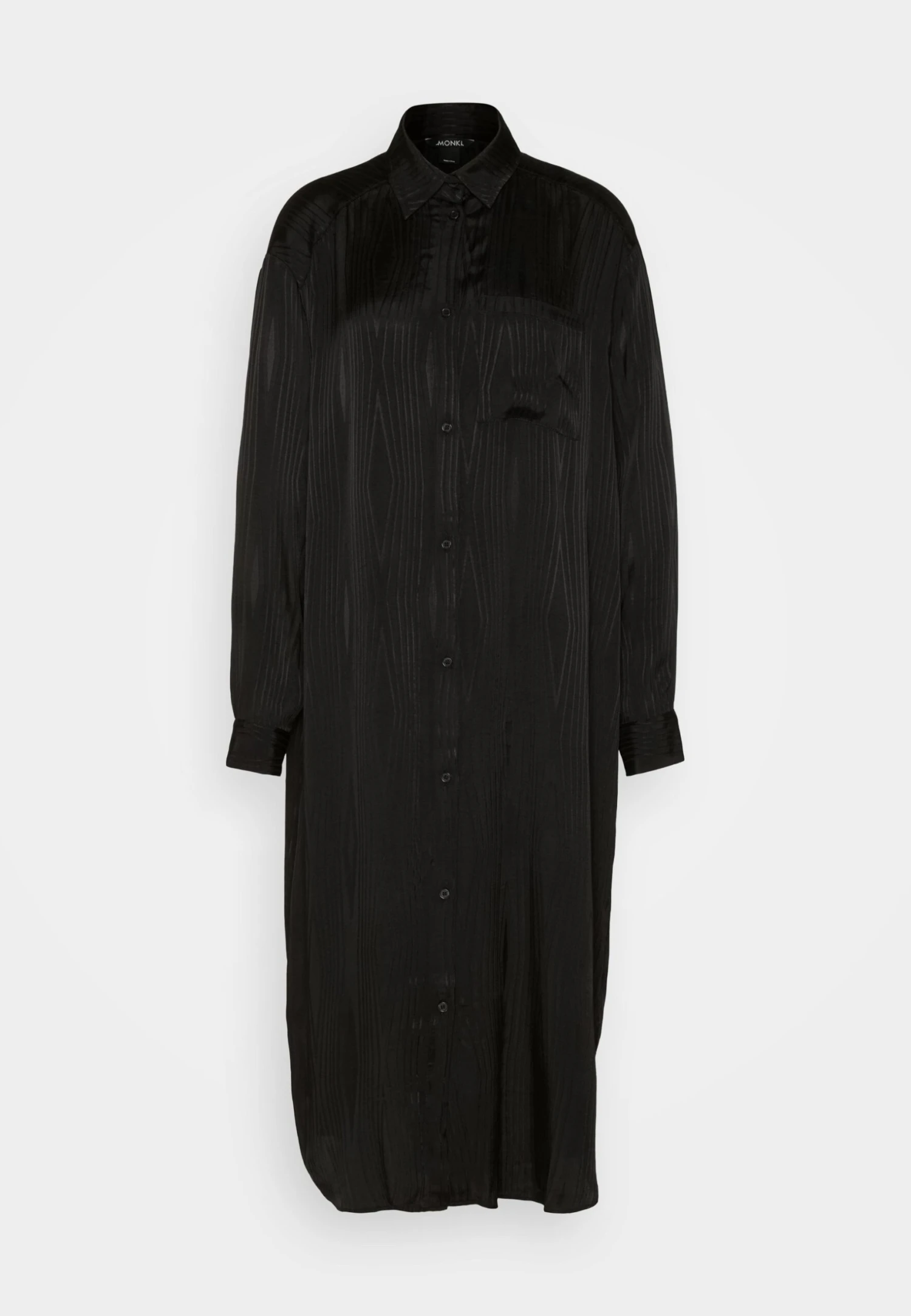 Monki Blousejurk - Black Jaquard 5 Monki Blousejurk - Black Jaquard - Afbeelding 5